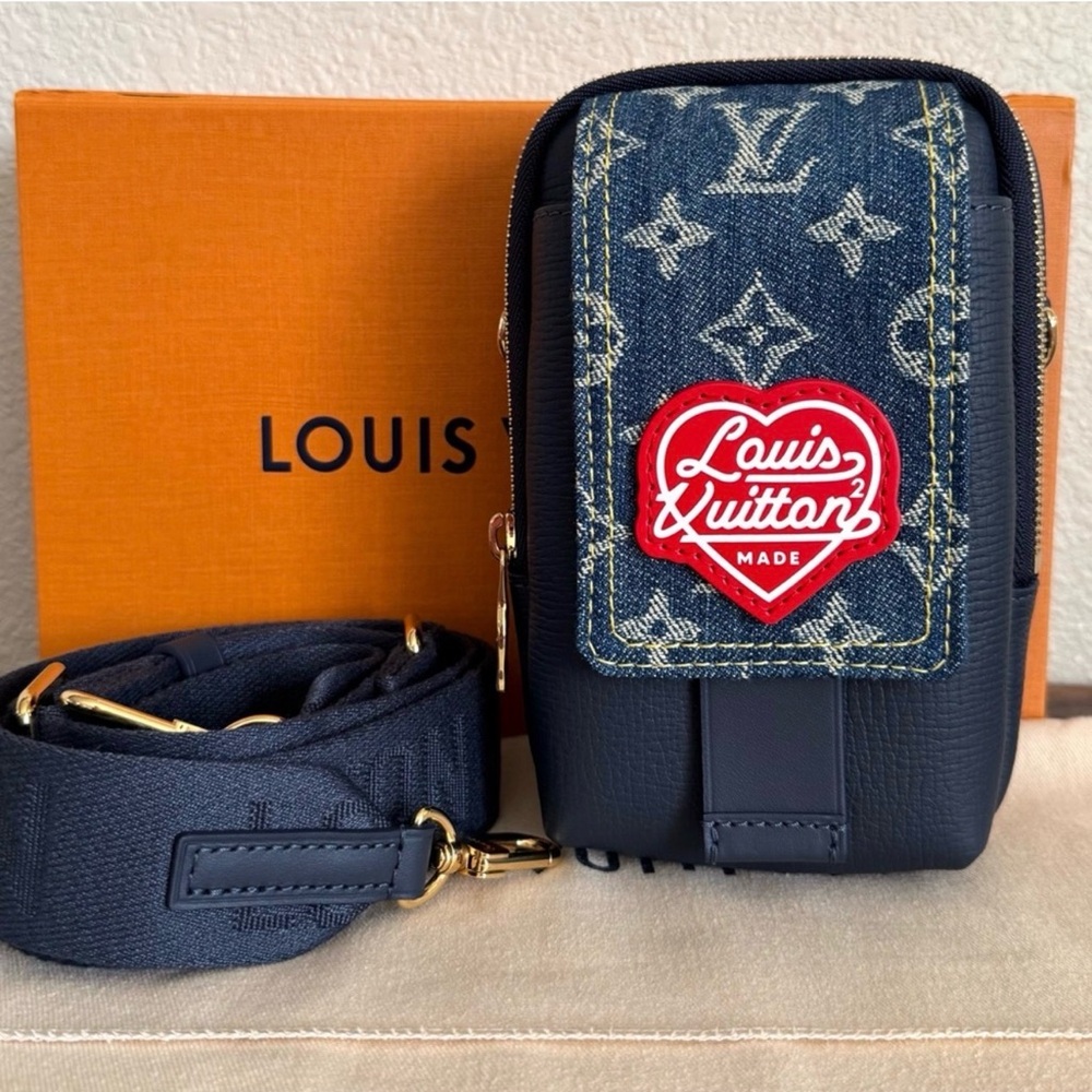 Louis Vuitton x NIGO Phone Pouch Crossbody Bag